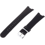 AL8004 Alessi LUNA Black Leather Watch Band by Mendini